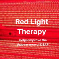 Red Light Therapy helps improve the appearance of DSAP, scars, eczema & other skin conditions