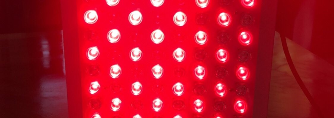 Using red light therapy for DSAP